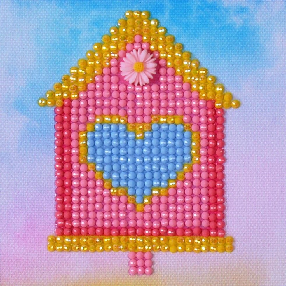 Diamond Dotz Diamond Painting Kit Home Sweet Home, Buildings Pattern