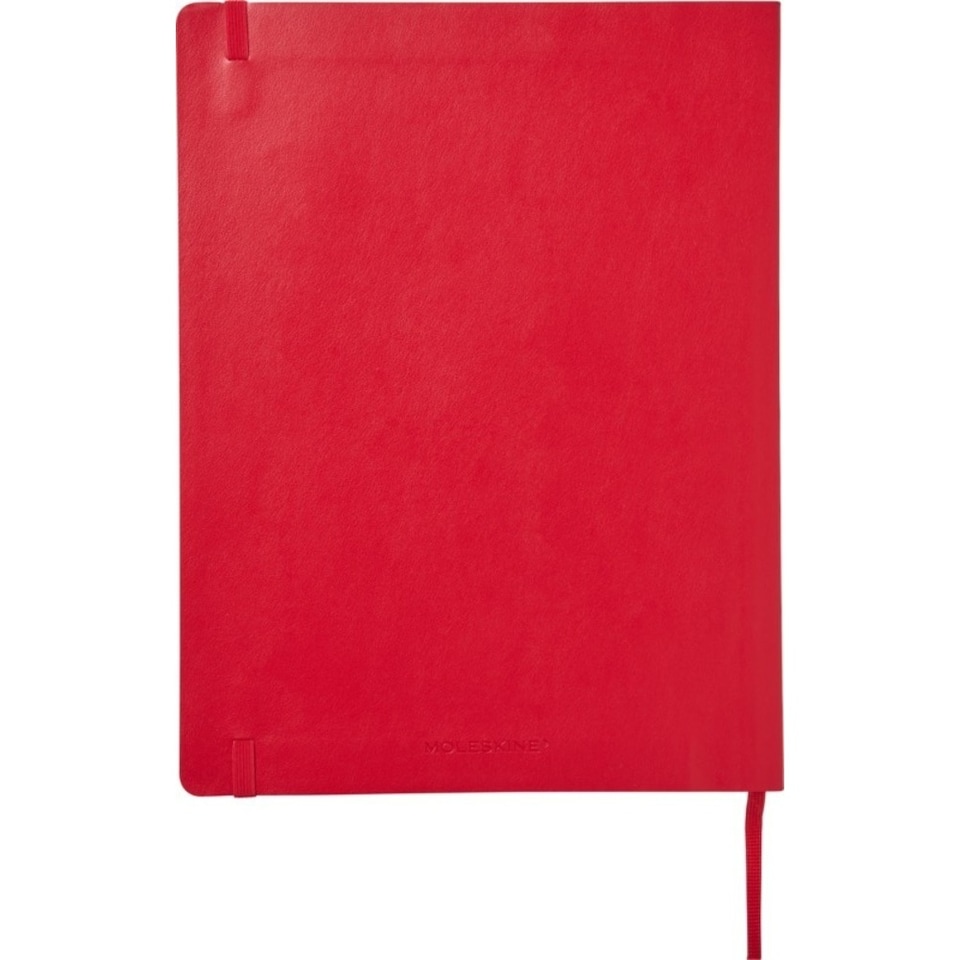 image 1 of Moleskine Classic XL Soft Cover Ruled Notebook | Red | Scarlet | One Size | 1