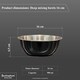 image 2 of Buckingham Stainless Steel Deep Mixing Bowl 16 cm, Black
