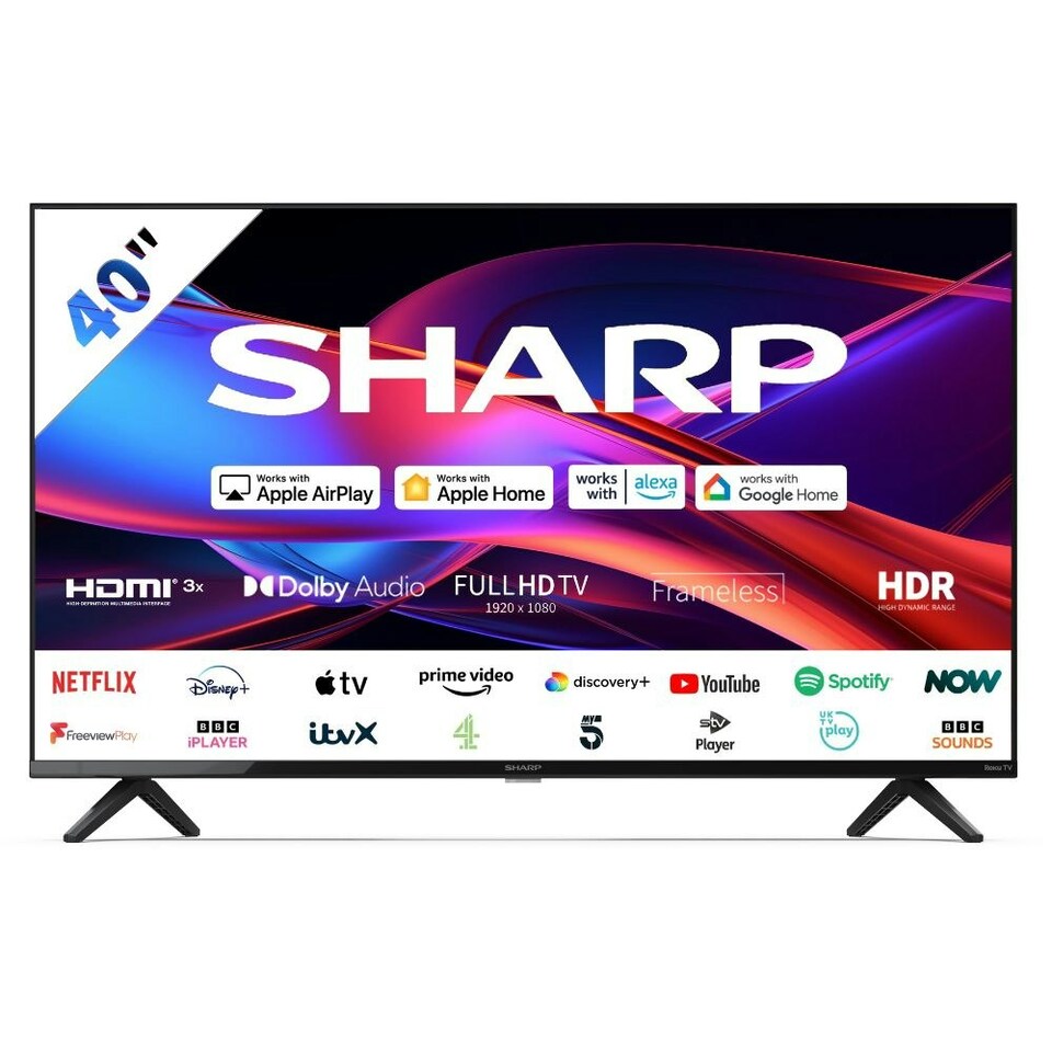 image 1 of SHARP 40GD2225K 40" Full HD LED Roku TV