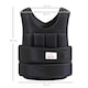 image 5 of HOMCOM 15KGS Adjustable Weight Vest Running Gym Training Weight Loss, Black