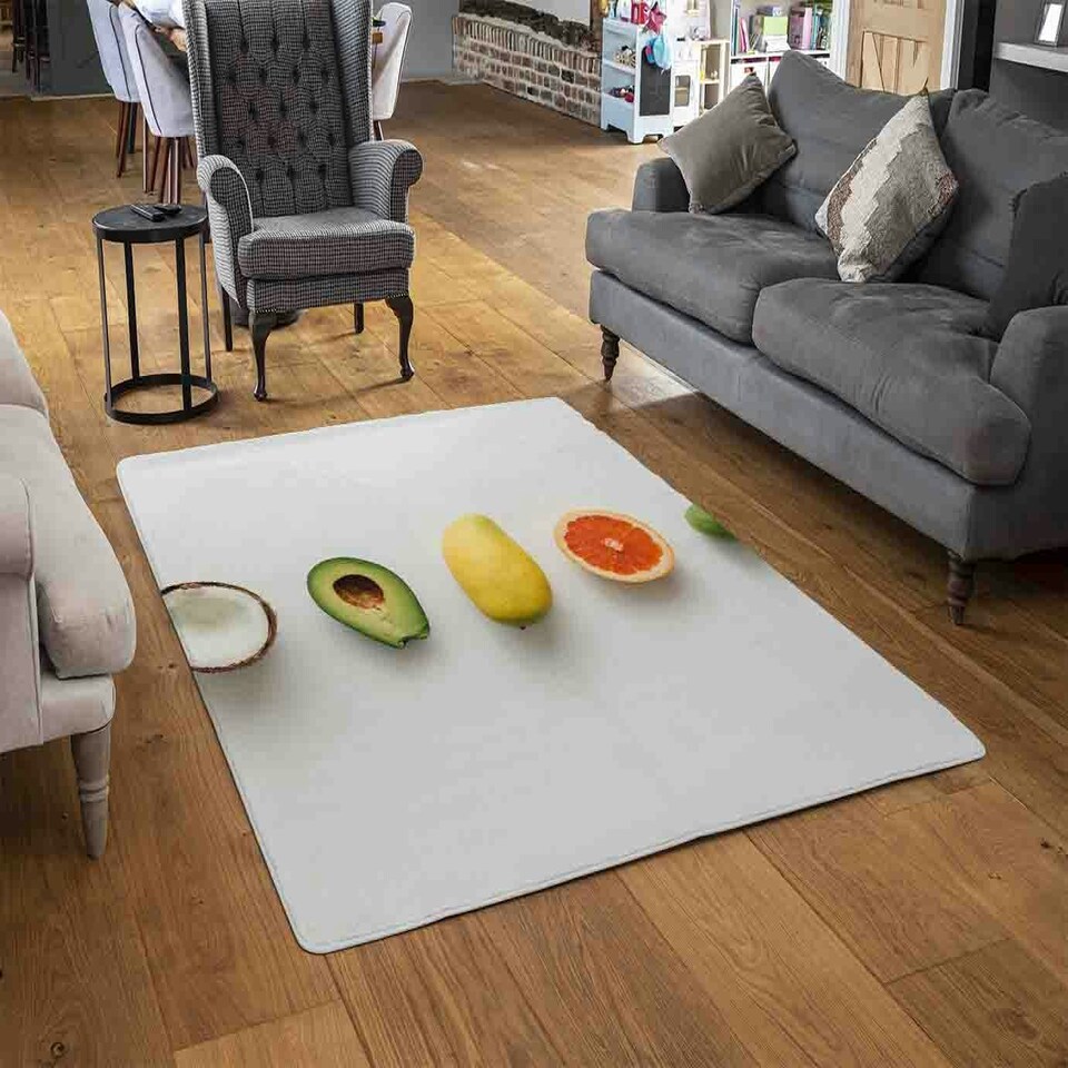 image 1 of Selection Of Fruit Rug Multi | M