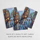 image 3 of Tour de Yorkshire Greeting Card Cyclist Racing Any Occasion 3 Pack Blank Inside