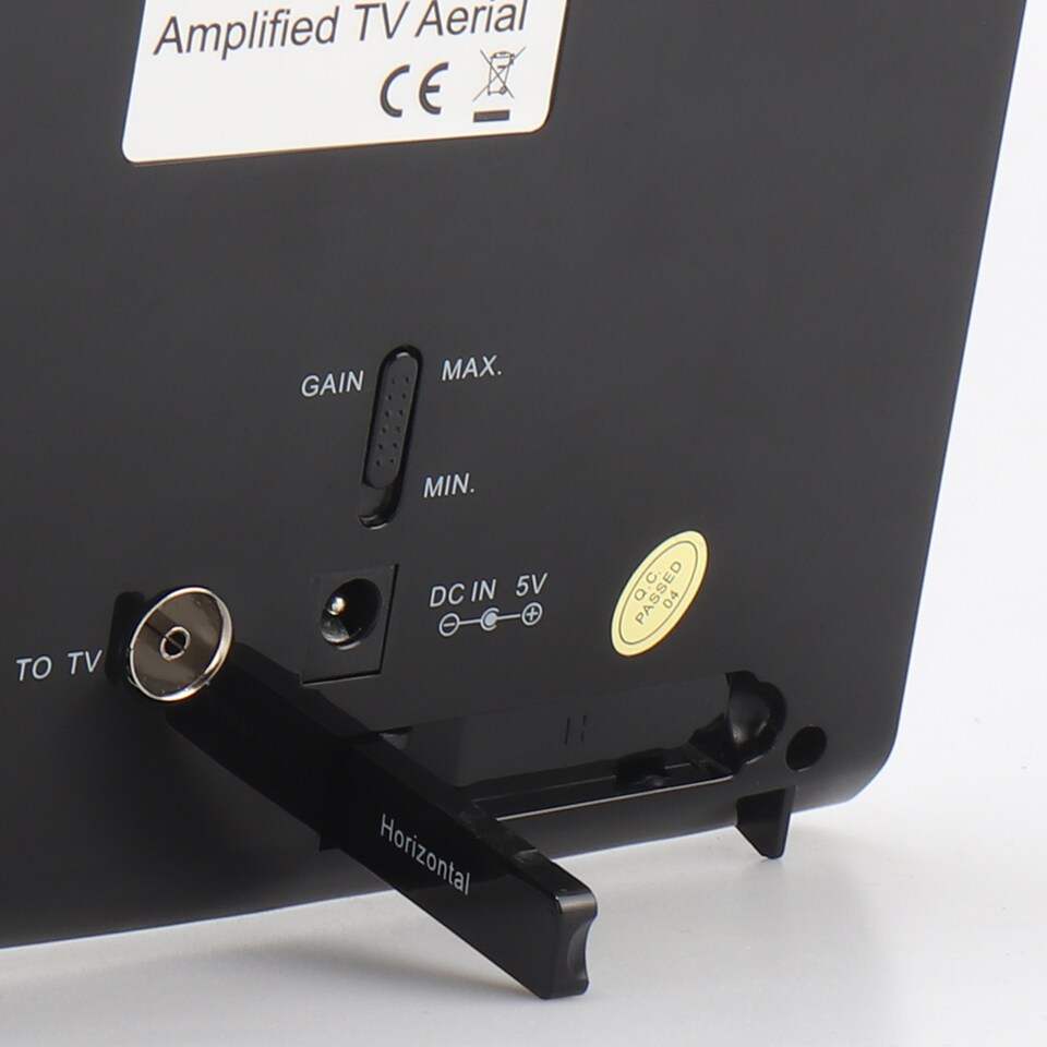 image 1 of High Gain Amplified Powered Digital TV Aerial Antenna for Freeview & Freeview HD TV - August DTA300B