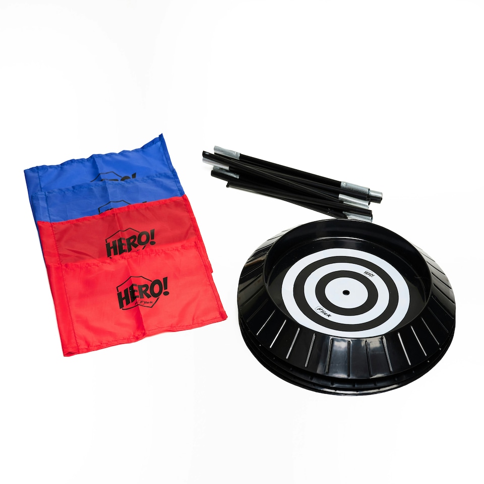 image 1 of Football Flick HERO Foot Golf Target Course for Children Portable Football Training Equipment for Kids