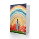 image 2 of Mothers Day Card Rainbow Magic Woman Stars Flowers Mum Card