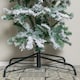 image 9 of 8ft (2.55m) Samuel Alexander Single Door Snow Flocked Christmas Tree Arch with 2000 Tips