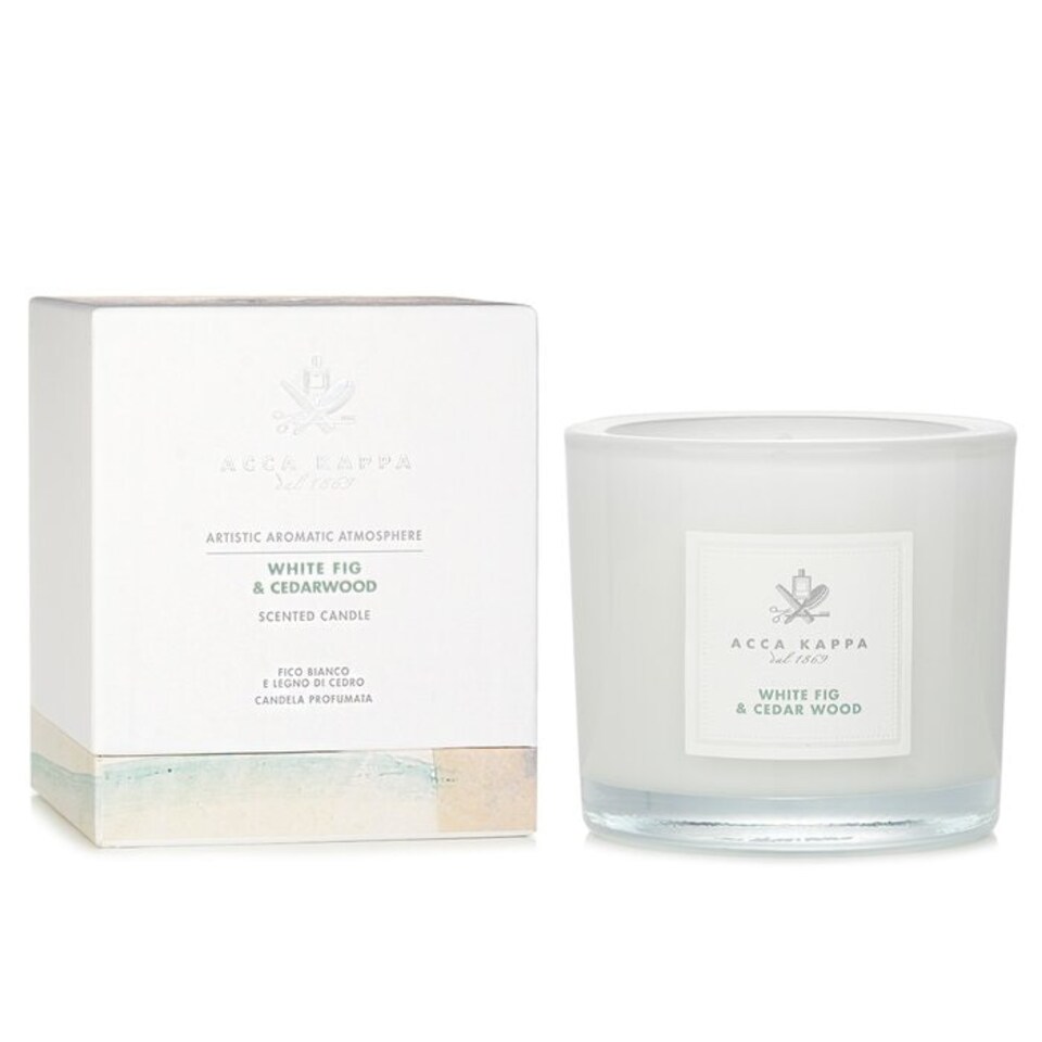 image 1 of Scented Candle - White Fig & Cedarwood - 180g/6.34oz N/A