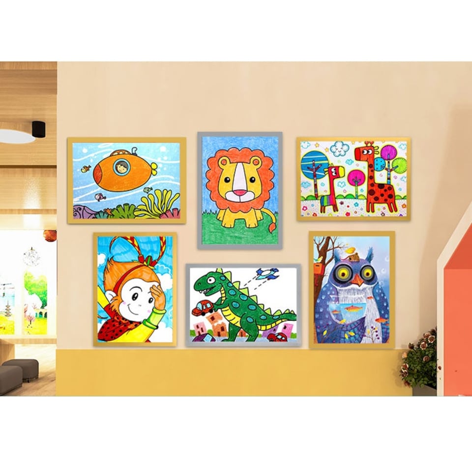 image 1 of A3 Magnetic Sign Holder Display Board