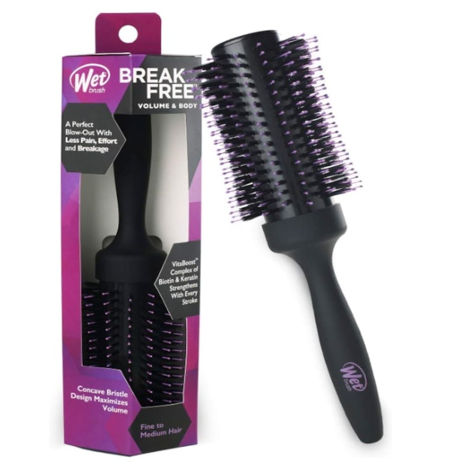 image 1 of WetBrush Volumising Round Brush, Ergonomic for Fine Hair