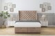 image 1 of Sloomy Dior Mink Naples Ottoman Bed Base With 54" Wingback Headboard 4'6 Double | Brown | Mink | Double | 1