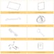 image 5 of HOMCOM Cube DIY Wardrobe Portable Interlocking Plastic Modular Closet Cabinet