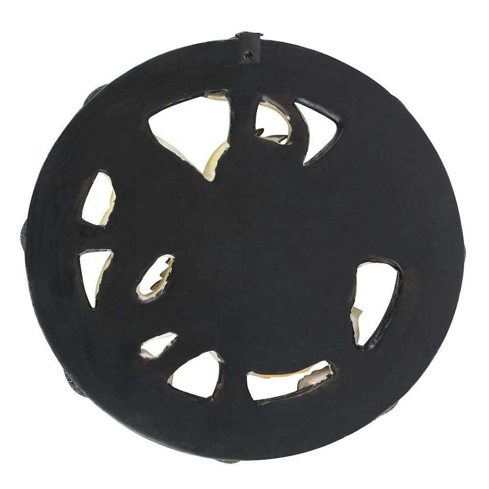 image 1 of Anne Stokes Mabon Resin Dragon Plaque - Yellow/Grey - One Size