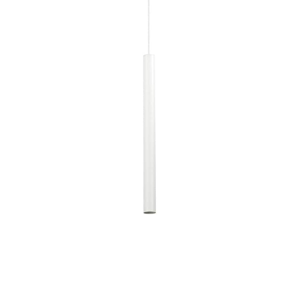 Ultrathin LED 1 Light Slim Ceiling Pendant White