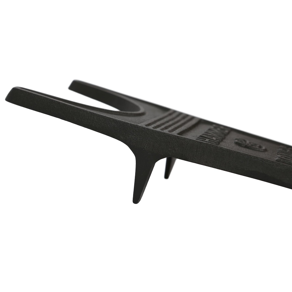 image 1 of Hammer & Tongs Cast Iron Boot Jack - 26.5cm - Black
