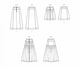 image 2 of McCall's 8389 Paper Sewing Pattern – Women’s Skirt, Size D5 (12–14–16–18–20), Intermediate