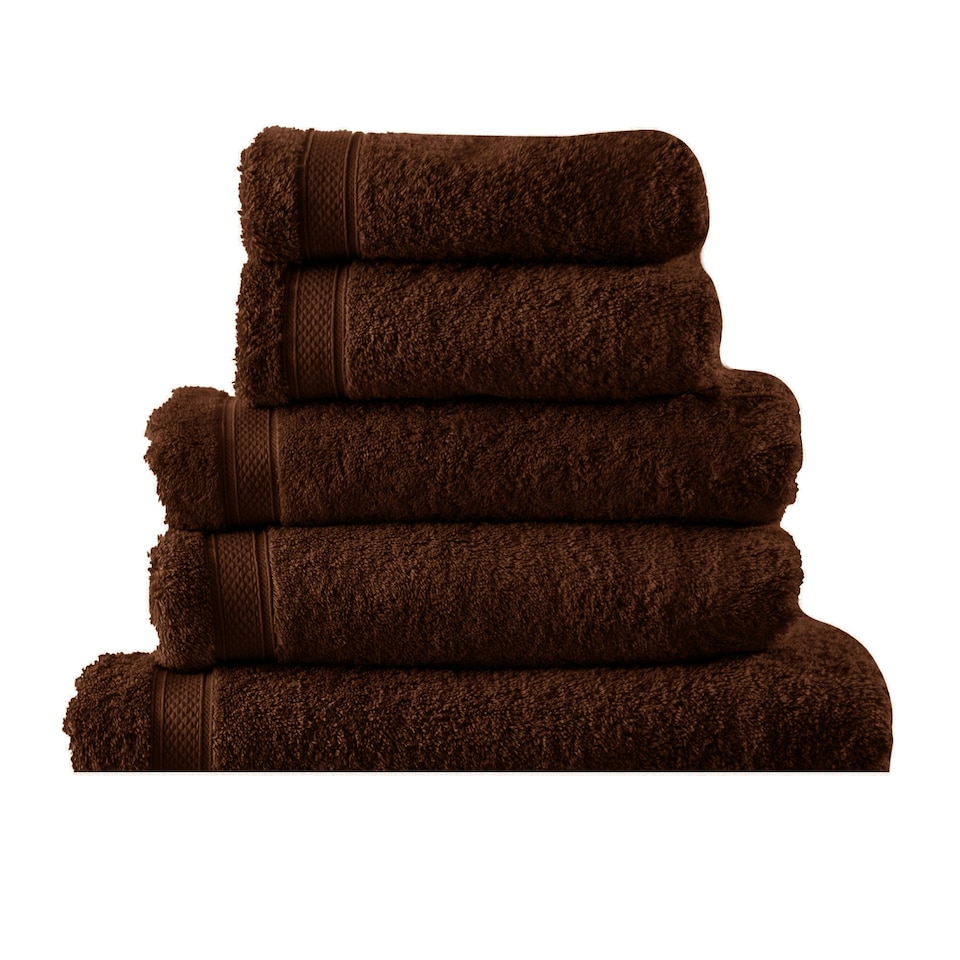 image 1 of Belledorm Hotel Madison Hand Towel - Chocolate - One Size