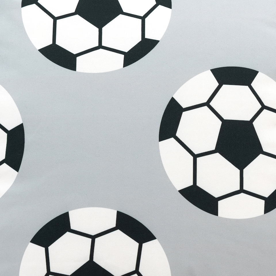 image 1 of Icon Hirest Medium Football Print Bean Bag