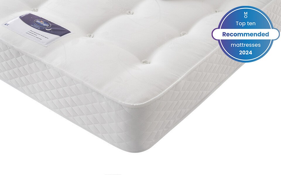 image 1 of Silentnight Ortho Dream Star Miracoil Mattress Small Double | White | 1