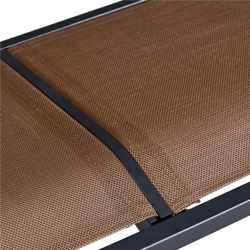 image 1 of Yaheetech 3-Seat Outdoor Patio Swing Chair-Dark Brown | Brown | Dark Brown | 170 cm L × 109 cm W × 153 cm H | 1