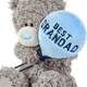 image 3 of Me to You Tatty Teddy Father's Day 'Best Grandad' Bear with Balloon 10cm