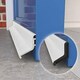 image 3 of Exitex Rain Deflector 914mm, Door Rain Guard for Inward & Outward Opening External Doors | White