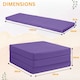 image 2 of Tri Fold Fold Out Z Bed Futon Sofa Chair Mattress