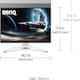 image 5 of BenQ MOBIUZ EX271U 27-Inch IPS 4K 165Hz 1ms Freesync Premium USB-C Height adjustable