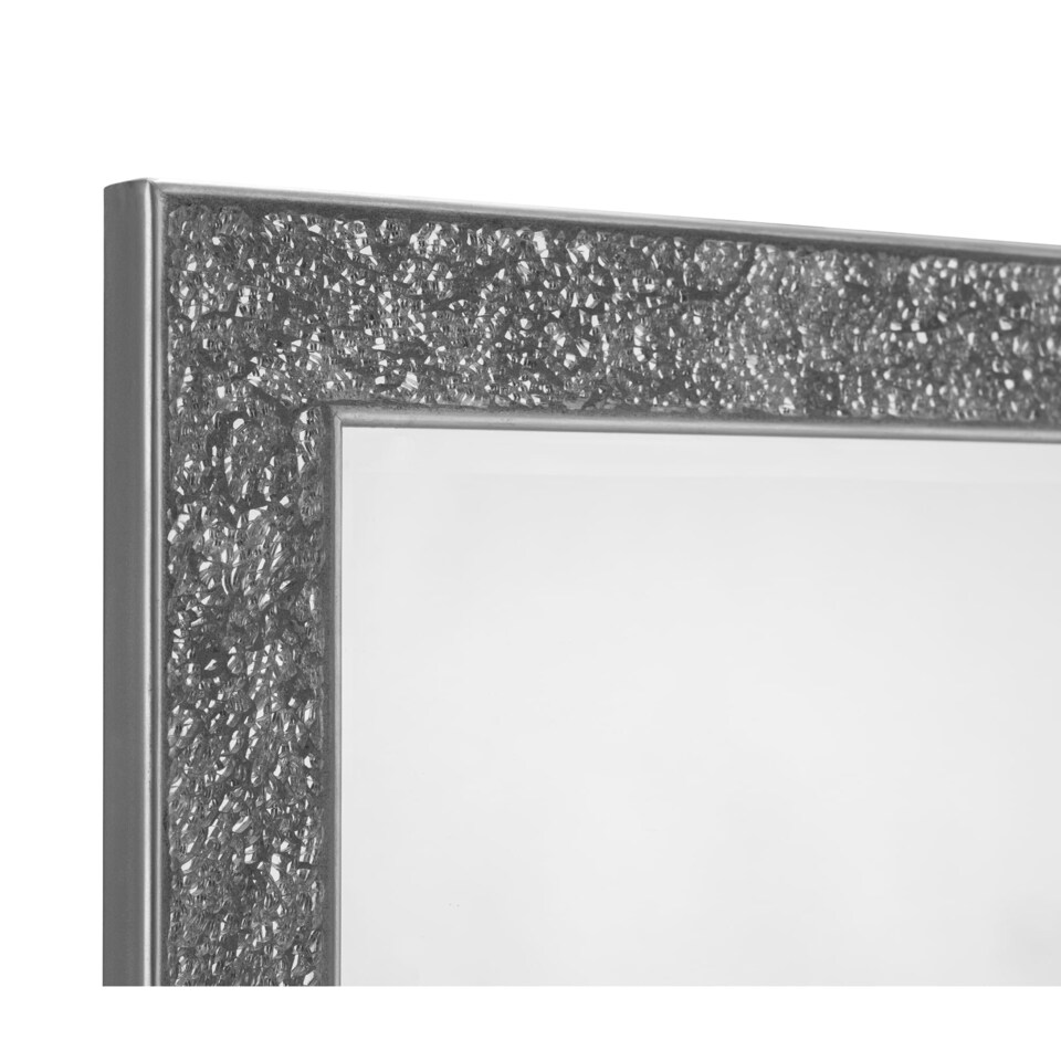 image 1 of Fragmenta Pewter Modern Wall Mirror