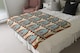 image 3 of Egyptian Flower Ornament Pattern Blanket | Multi