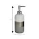 image 2 of Showerdrape Luxe Grey/White Liquid Soap Dispenser | Multi | 1