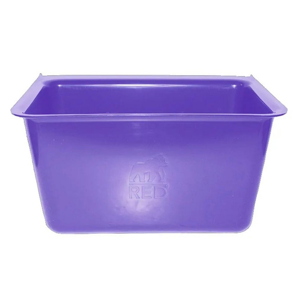Red Gorilla Plas Feeding Bucket - Purple - One Size
