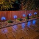 image 2 of 5pcs Premier Battery Operated Multi Function Sparkler Pathfinder Lights 120 Cool White LEDs