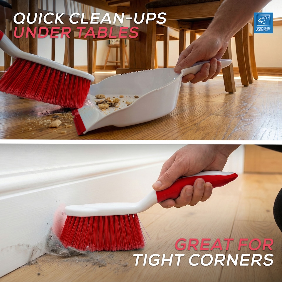 image 1 of Dustpan Small Brush Hand Broom - Dustpan and Brush Set | Multi | Grey | One Size
