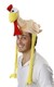 image 4 of Hat Novelty Plush Christmas Turkey Gobler Hat Costume Christmas Fancy Dress Party Xmas Office Fun