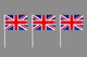 image 4 of Union Jack Hand Flags pack of 20 King Charles Coronation Waving Flag Royal Street Party Celebrations Sporting Events Pub BBQ Car | Multi