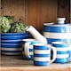 image 4 of Tea Pot: 4 Cup Classic Teapot Cornishware Blue