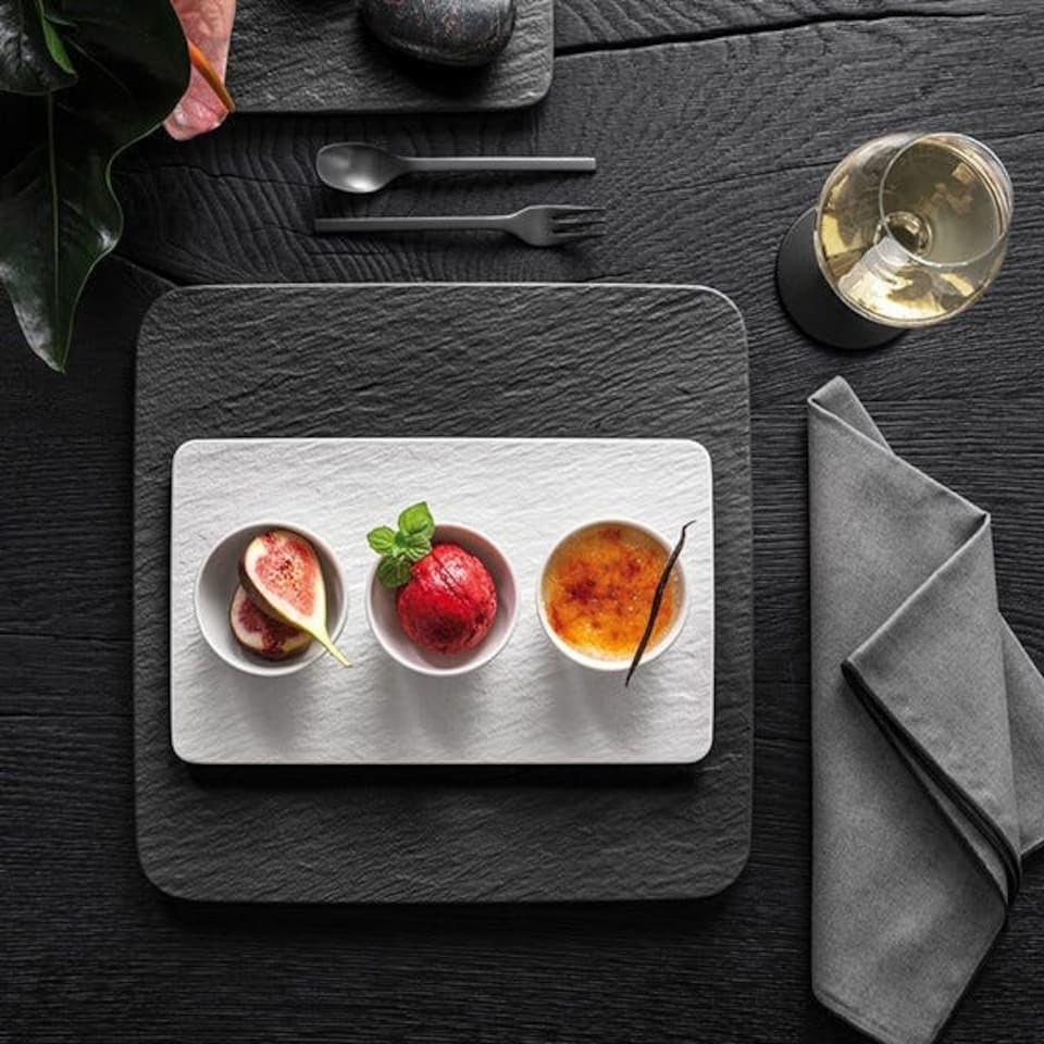 image 1 of Villeroy & Boch Manufacture Rock Blanc 4 Piece Serving Set