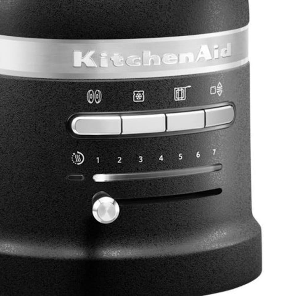 image 1 of KitchenAid Artisan Cast Iron Black 2 Slot Toaster