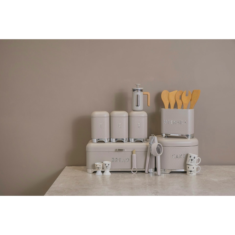 image 1 of Lovello Utensil Holder Cream Textured