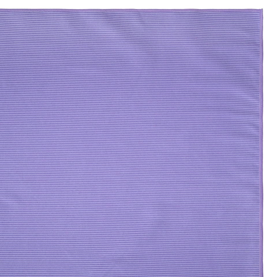 image 1 of Mountain Warehouse Giant Ribbed Towel Compact Travel Swimming Gym Accessory Purple | Dark Purple | One size