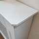 image 7 of Stylish MDF Diamond White Radiator Cover - Small