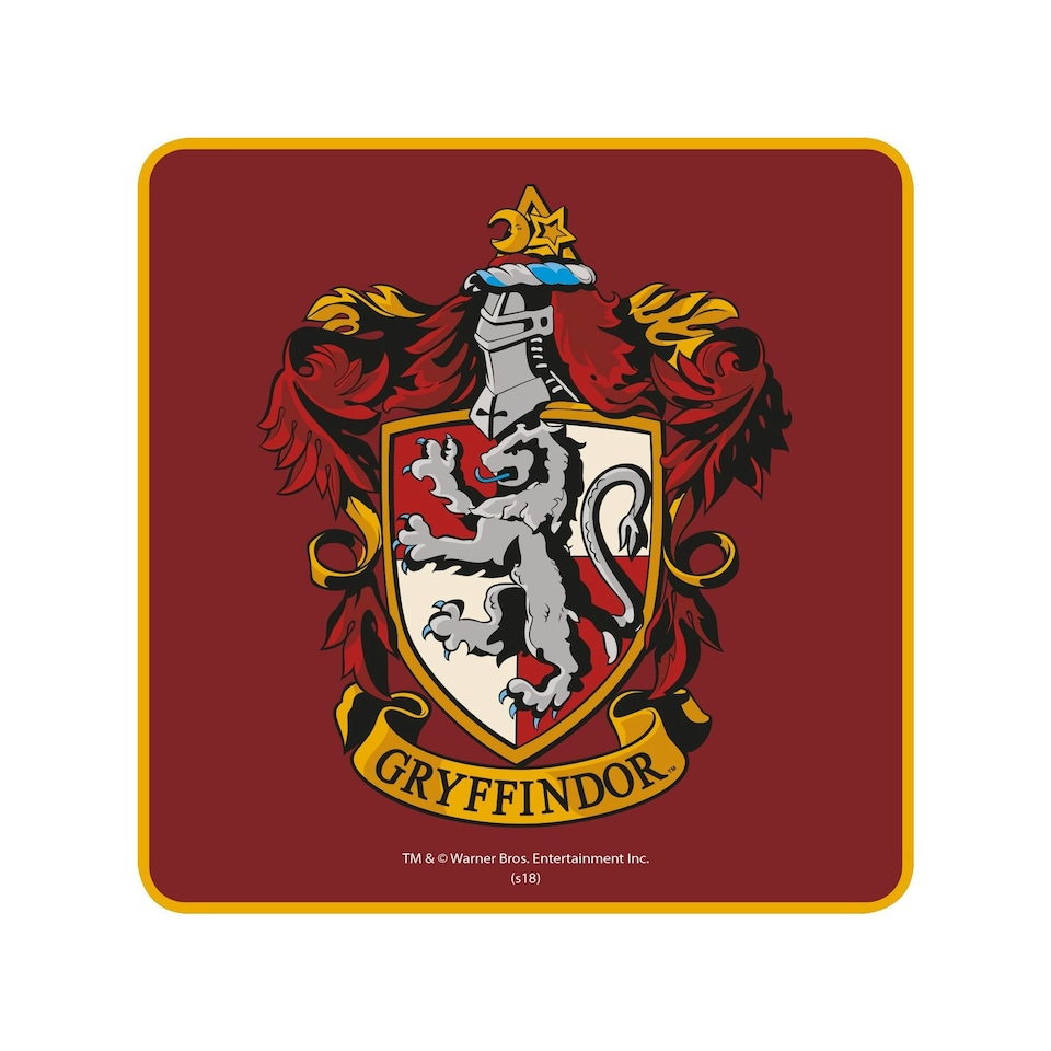 Harry Potter Coaster - Gryffindor Crest