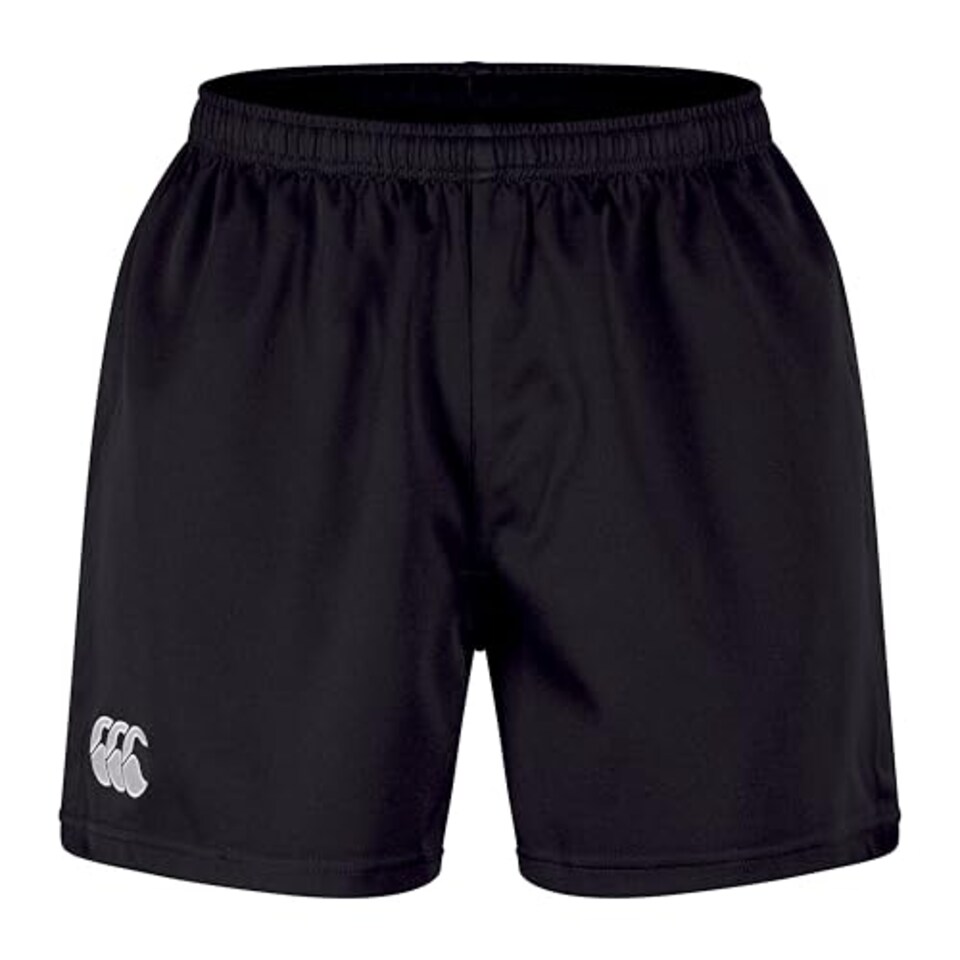 image 1 of Canterbury Men's Professional 2.0 Shorts | Rugby Shorts | Ccc Logo Gym Shorts, Black, S