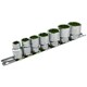 image 2 of Whitworth BSF BSW 3/8" Drive Shallow And Deep Sockets 14pc 12 Sided Bi-Hex