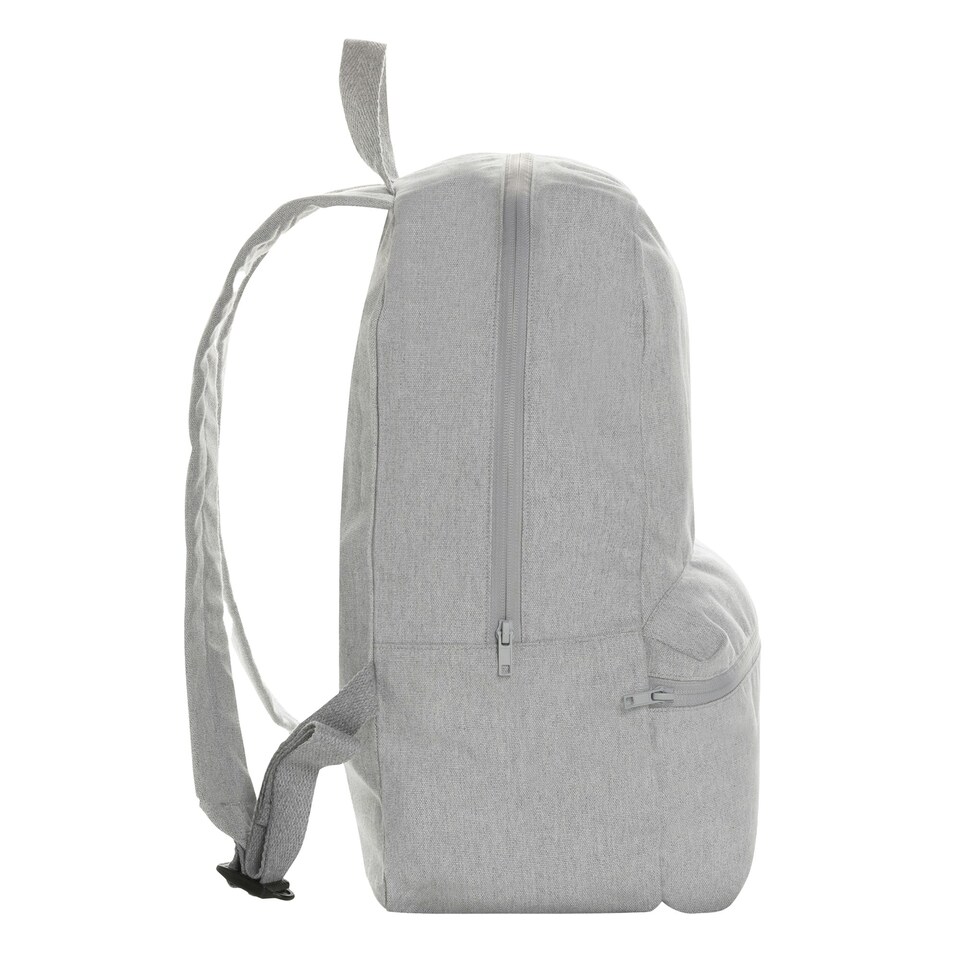 image 1 of XD Collection Recycled Canvas Backpack - Grey - One Size Grey