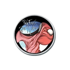 Pink Floyd Pin Badge: The Wall Eat Head Logo N/A