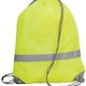 image 2 of Shugon Stafford Plain Drawstring Tote Bag - 13 Litres - Hi-Vis Yellow - One Size Yellow | One Size