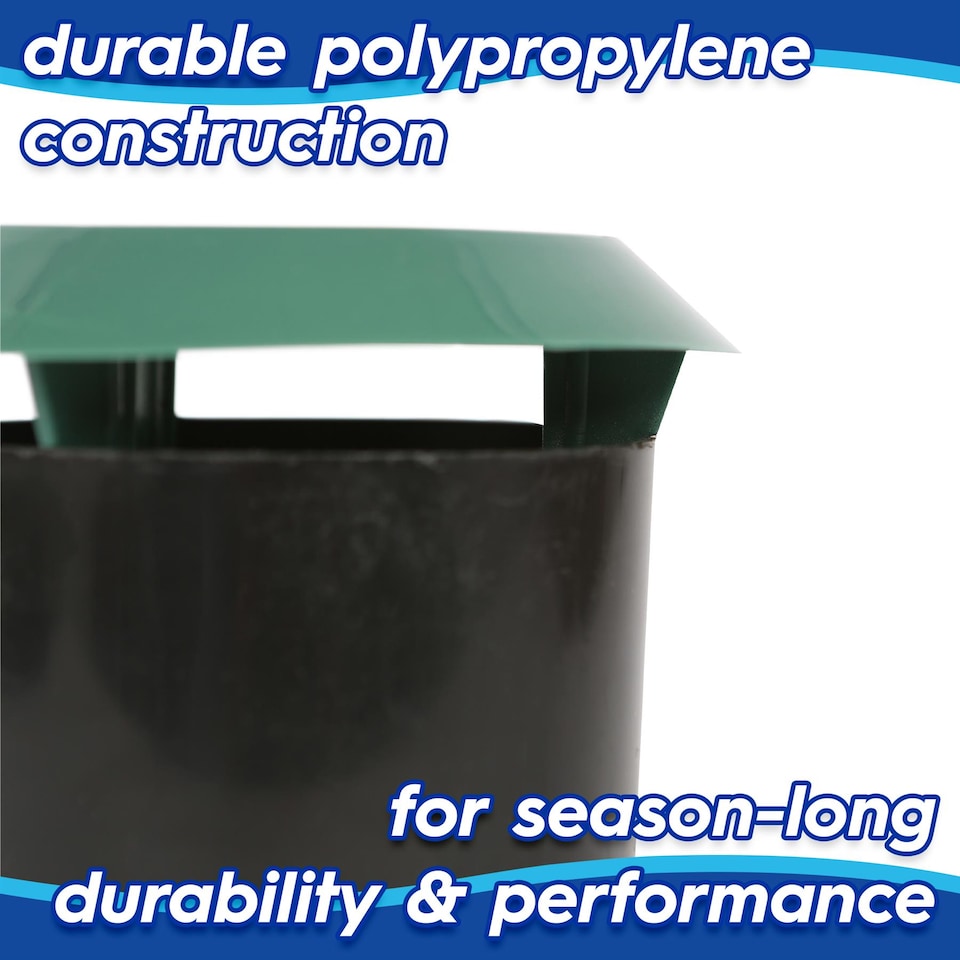 image 1 of Harbour Housewares Slug & Snail Beer Trap - 11.5cm x 10cm - Green/Black