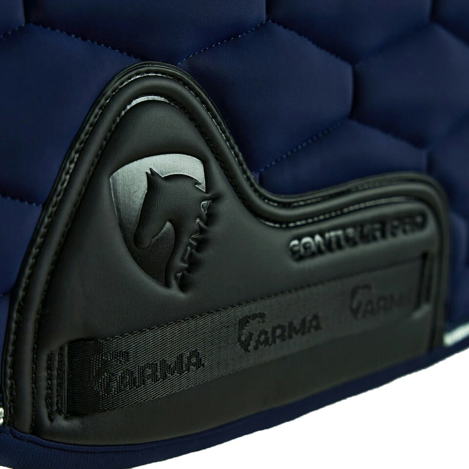 image 1 of ARMA Eltar Dressage Horse Saddlecloth - Navy - 17in - 18in